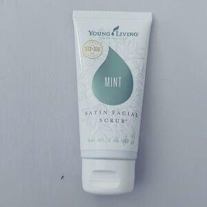 New, Sealed Young Living Mint Satin Facial Scrub - 2oz.